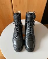 Schuhe Stiefeletten Bally Gr. 37,5 Leder NP 750€ Top-Zustand Frankfurt am Main - Bockenheim Vorschau