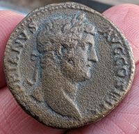 Antike römische Münze Rom - As des Hadrian / Pietas Niedersachsen - Braunschweig Vorschau