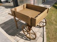 Tischwagen einmalig, aus Hartholz, Nussbaumoptik gebeizt Baden-Württemberg - Villingen-Schwenningen Vorschau