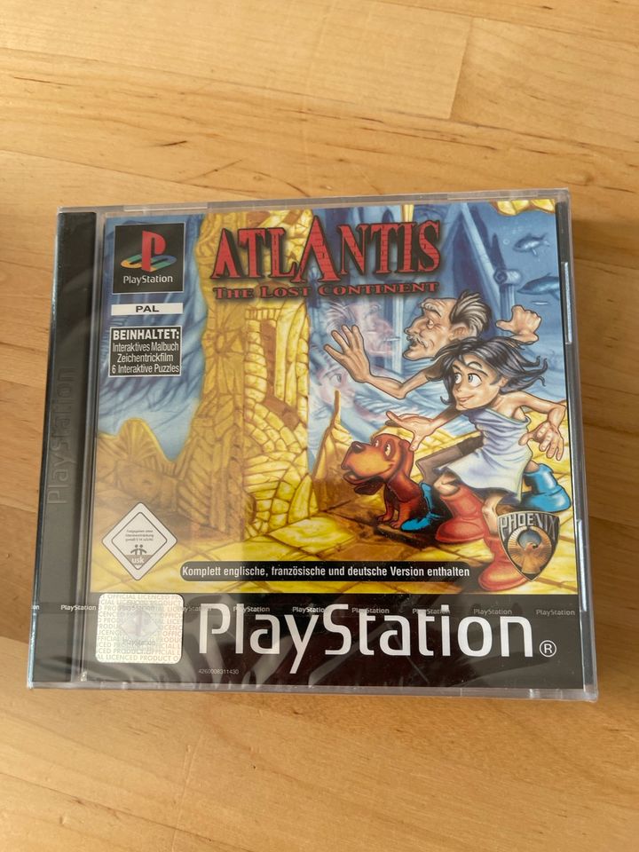 PlayStation 1 psone atlantis the lost Continent ovp in Karlsruhe