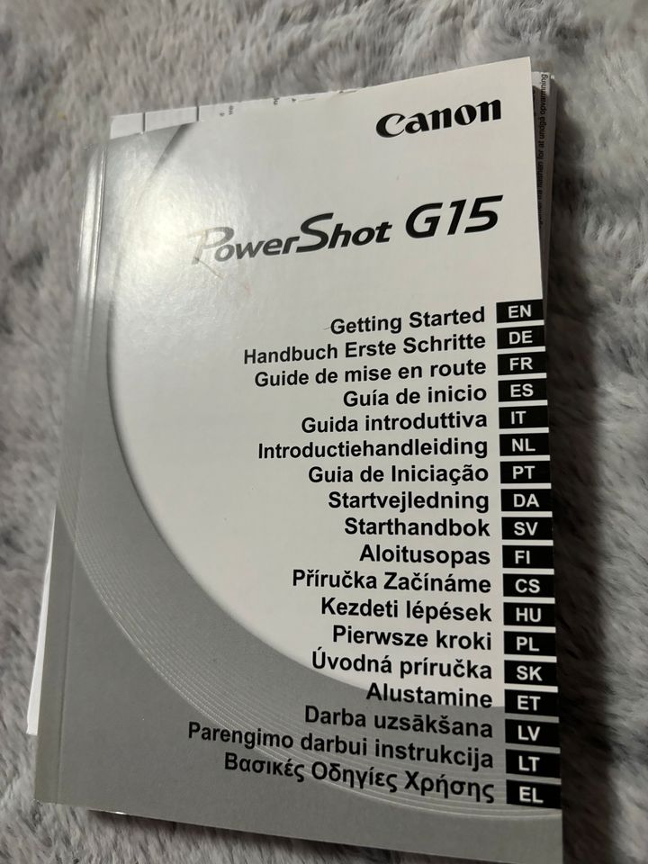 Canon Power Shot G15 Digital Camera in München