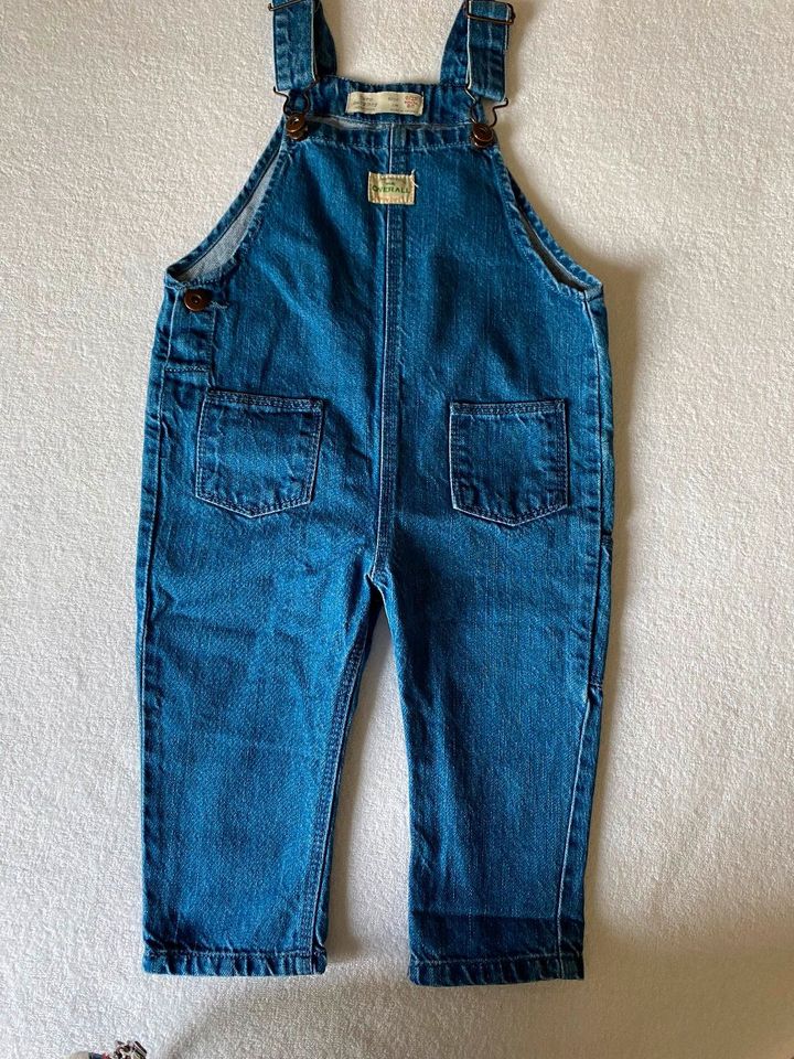 Jeans / Latzjeans von  Zara BabyBoy - Gr 80 in Albig