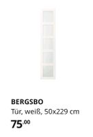 Ikea Bergsbo Schranktür für Pax Frostglas Weiß  50x229 cm Saarbrücken-West - Gersweiler Vorschau