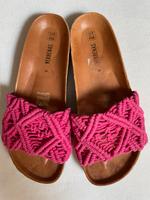 Verbenas Pantoletten Slipper Gr. 39 pink braun Baden-Württemberg - Reilingen Vorschau
