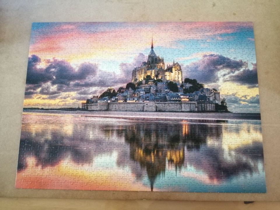 Puzzle 1000 Teile - LE MAGNIFIQUE MONT SAINT MICHEL in Hamburg