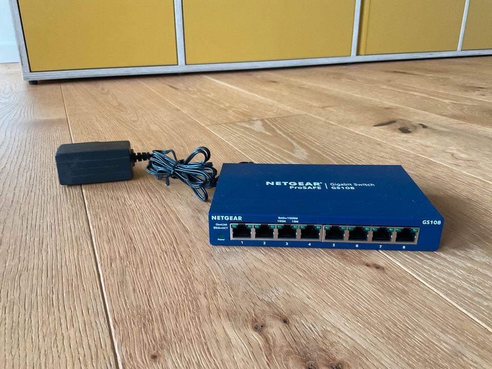 Netgear Gigabit Switch GS108 in Kassel