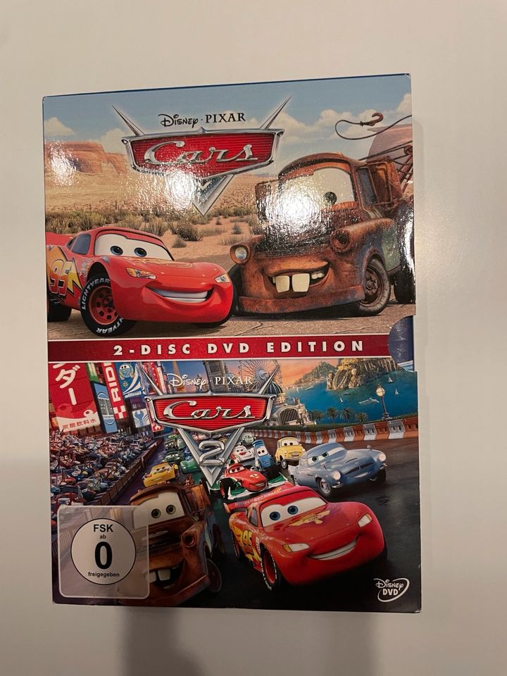 2-DVD Box Disney Pixar Cars in Hamburg