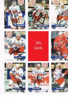 Signierte DEL Player Cards der EV Landshut 98/99 Köln - Mülheim Vorschau