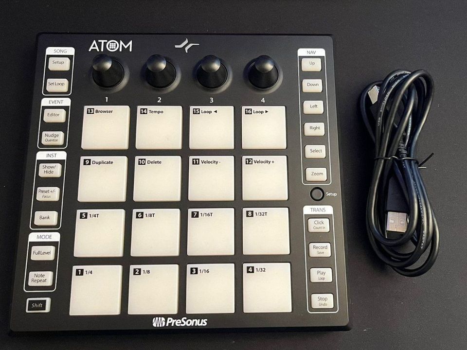 Presonus ATOM Controller - USB DAW PAD Controller in Neuruppin