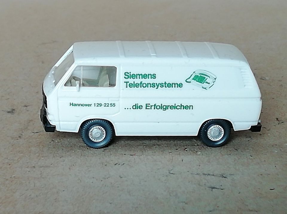 Wiking 290 8a VW T3 Kasten "Siemens Telefonsysteme", weiß in Wiefelstede