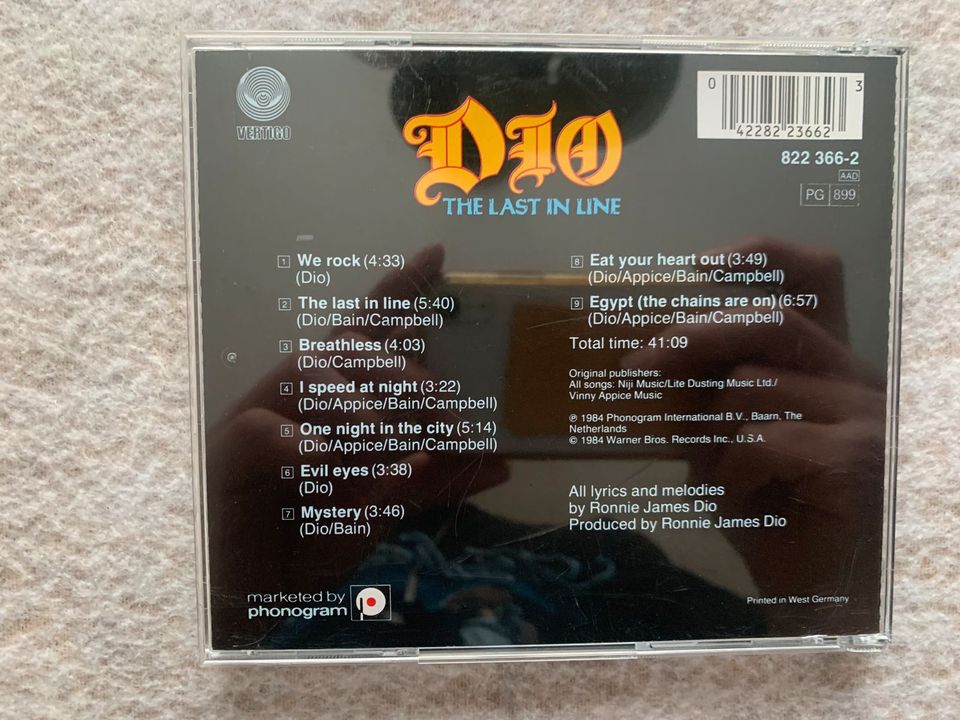 DIO CDs Rock Metal in Regensburg