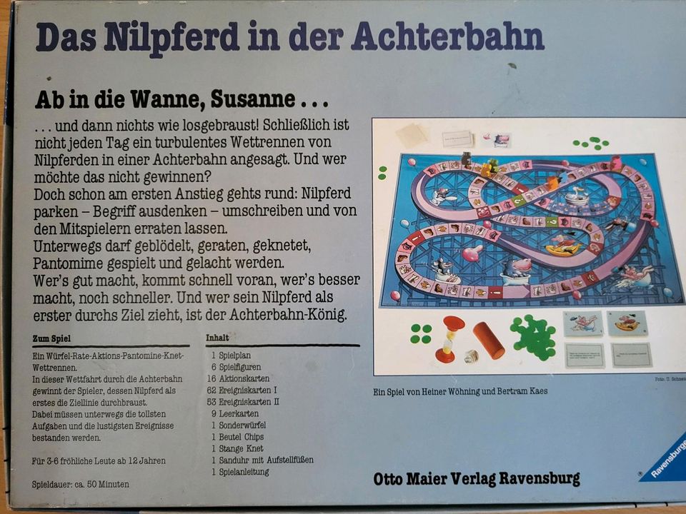 Nilpferd in der Achterbahn in Radebeul