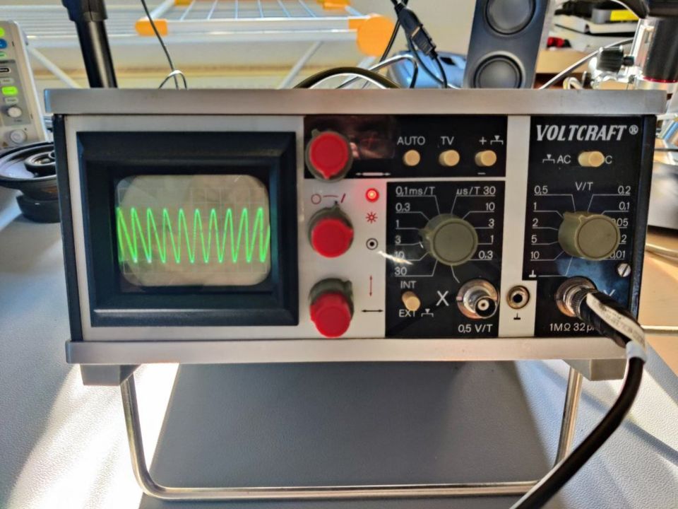 Oszilloskop Voltkraft 1010 / RFT EO 211  defekt in Puchheim