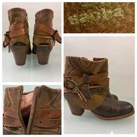 SACHA Shoes Leder Stiefeletten Boots 38 Nordrhein-Westfalen - Langenfeld Vorschau