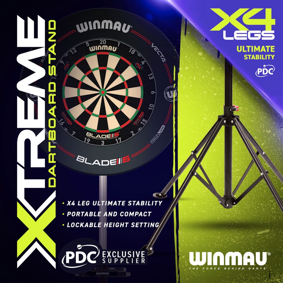 WINMAU DARTBOARDSTÄNDER XTREME 2 in Kissing