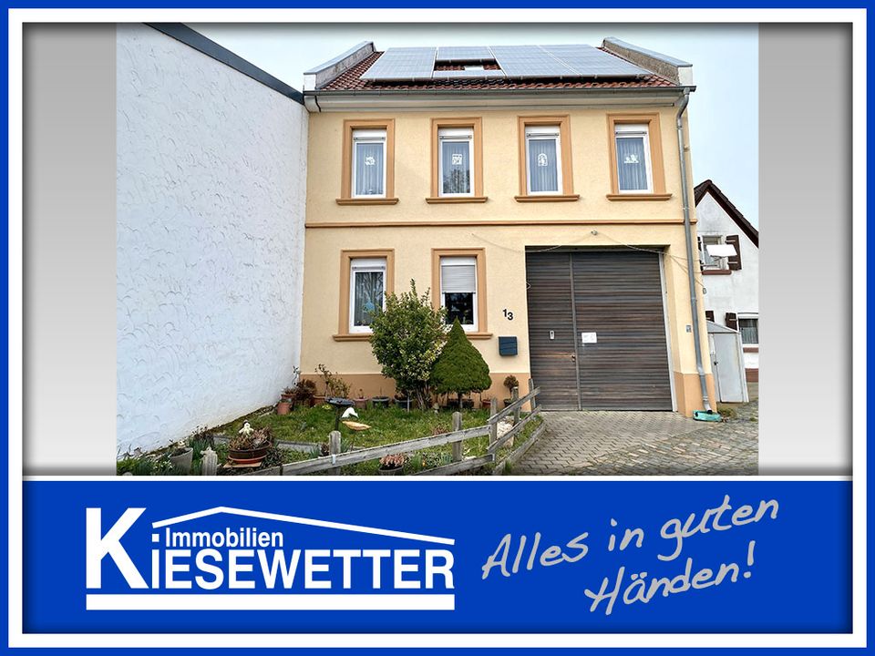 Perfekte Investition: Zwei Wohnungen, große Scheune, ein Grundstück, endlose Möglichkeiten in Flörsheim-Dalsheim