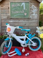 Kinderfahrrad 14 Zoll Fahrrad weiß blau Rad Güstrow - Landkreis - Güstrow Vorschau
