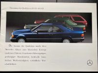 Prospekt Mercedes W124 Qualitäten von 06/1988 Nordrhein-Westfalen - Mettmann Vorschau