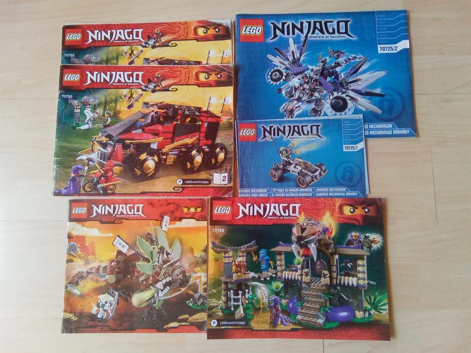 Lego Ninjago Bauanleitungen Einzelverkauf große Auswahl in Kitzingen