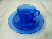 * Kaffeeservice 18teilig * Glas Blau Tee 18 Teile Teller Tassen Baden-Württemberg - Zimmern ob Rottweil Vorschau