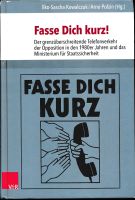 Stasi "Fasse Dich kurz" und SB, 3 Bücher je € 15.- Nordrhein-Westfalen - Leverkusen Vorschau