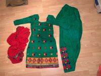 Punjabi Suit indisches Kleid Phulkari inkl. Ohrringe Bielefeld - Dornberg Vorschau