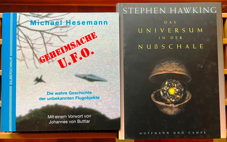 Das Universum in der Nußschale, Geheimsache UFO´s, Hawkins, Hesem in Heiligenhaus