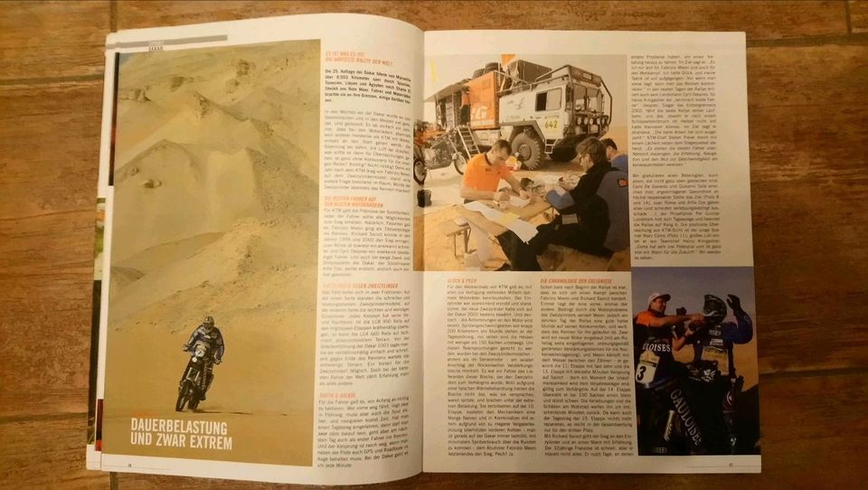 KTM Magazin 2003 950 Adventure Dakar Supermoto Enduro in Zeulenroda