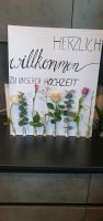 Willkommensschild, Hochzeit, Welcome-Schild Rheinland-Pfalz - Mainz Vorschau
