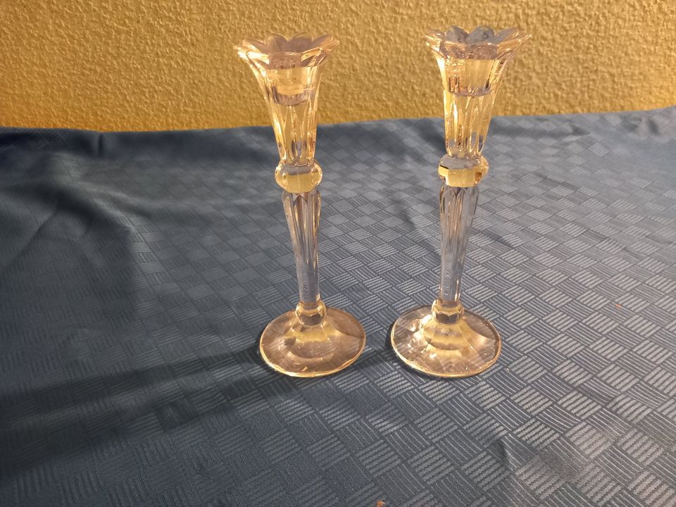 Kerzenständer aus Glas in Seeburg (Niedersachsen)