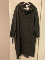 Kleid KEKOO dunkelgrau Übergröße tragbar 52 54 56 58 Düsseldorf - Garath Vorschau