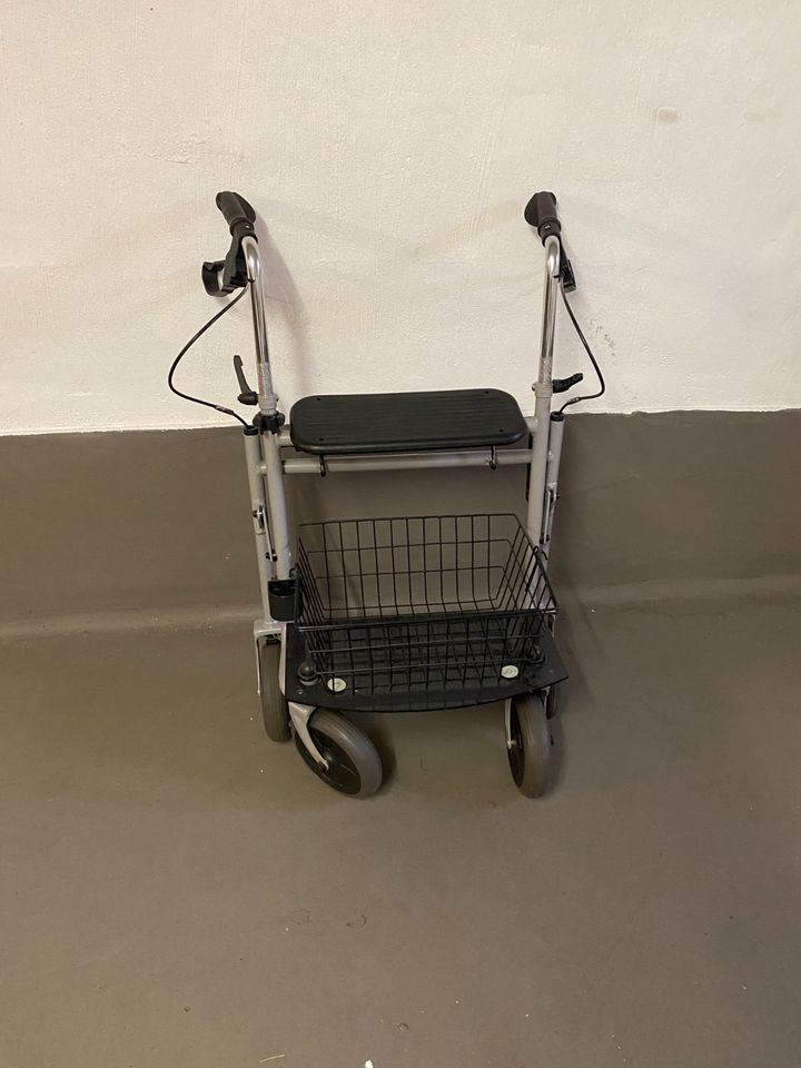 ()Rollstuhl .Rollator Faltbar .Gehhilfe. in Senden