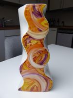 Vase orange/weiß Nordrhein-Westfalen - Coesfeld Vorschau