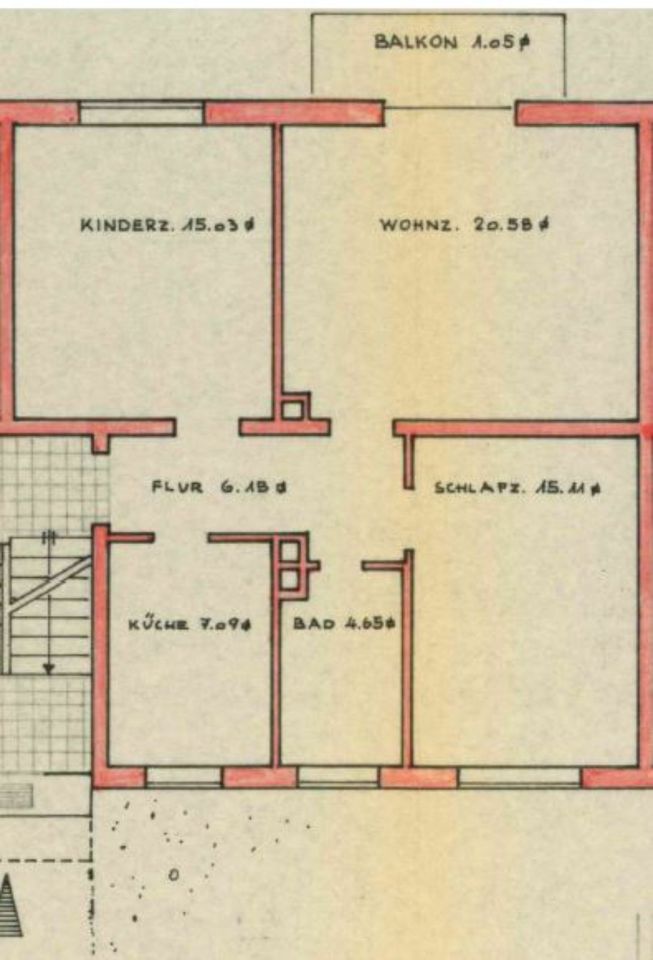 3-Zimmerwohnung mit Balkon in zentraler Lage ohne Provision in Vöhringen