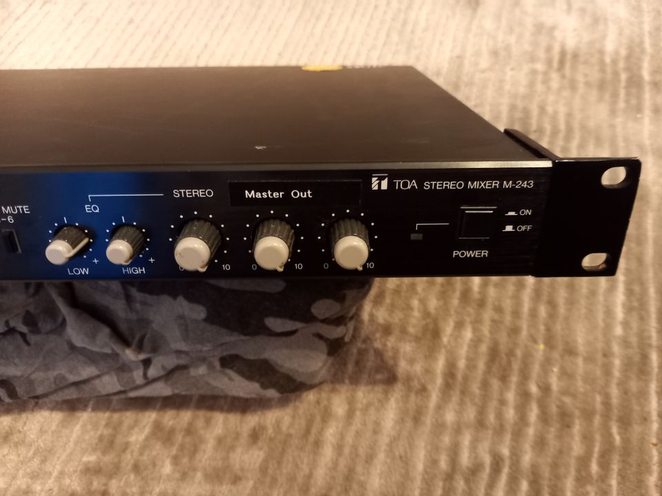 STEREO MIXER TOA M-243 Japan in Herne