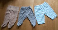 Hosen - Set - Baby - Newborn - braun blau gestreift Bayern - Ernsgaden Vorschau