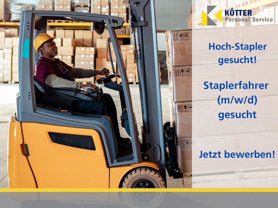 Job gesucht? Staplerfahrer (m/w/d) Krefeld in Krefeld