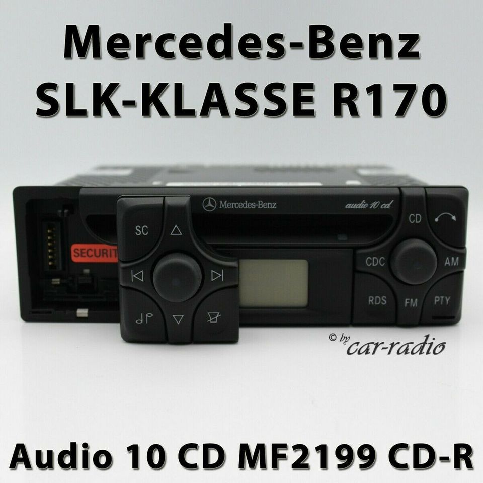 Original Mercedes Audio 10 CD MF2199 CD-R Radio SLK-Klasse R170 in Gütersloh