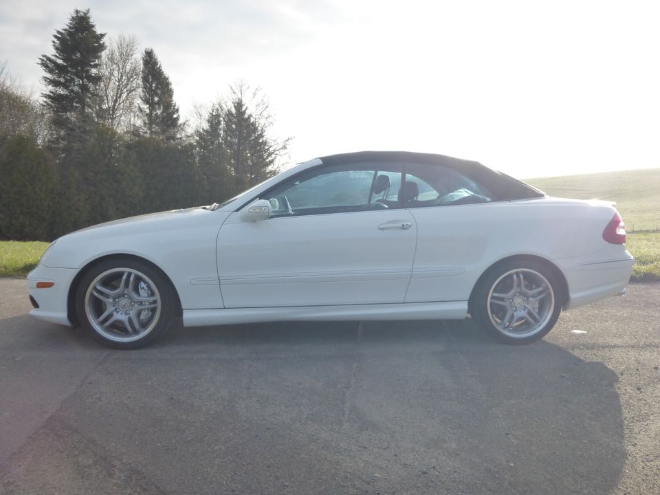 Mercedes-Benz CLK55 AMG Cabrio Erstlack org65tkm 2.Hd Bestzustand in Veldenz