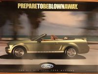 2005 Ford Mustang Cabrio Coupe Poster Showroomposter in 91x 61 cm Hessen - Kassel Vorschau