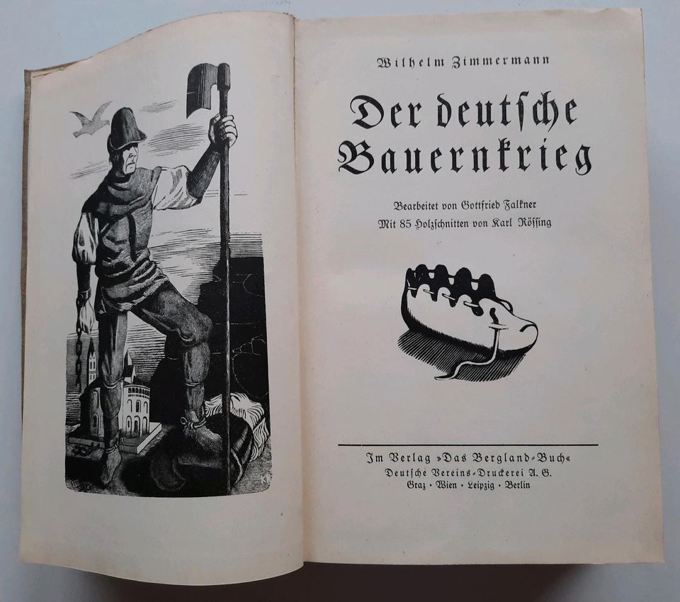 Der deutsche Bauernkrieg, Zimmermann Wilhelm, 1933  antiquarisch in Berlin