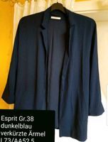 Gr. 38 Esprit offener Blazer blau Sommer Duisburg - Homberg/Ruhrort/Baerl Vorschau