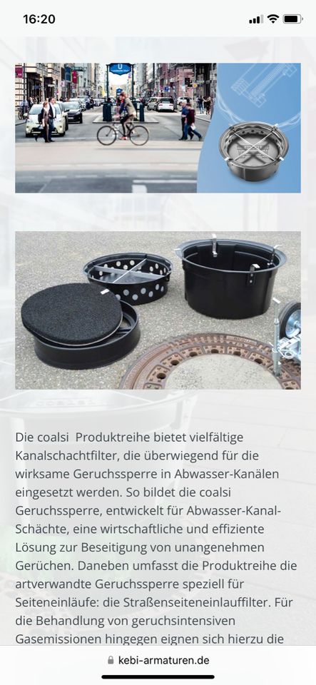 COALSI Geruchsfilter UT 30146 - neu im Originalkarton in Neustadt am Rübenberge