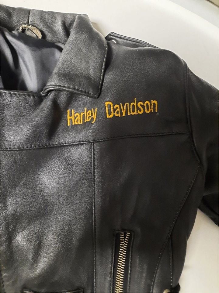 Harley Davidson Klein - Kinder Lederjacke Unikat in Herrenberg