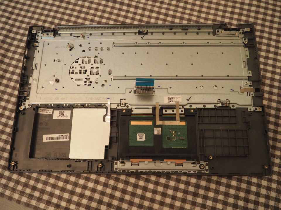 Tastatur, top Cover, ASUS Laptop/Notebook X509 in Jade