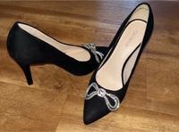 Gemütliche High Heels mit Glitzer Schleife Burglesum - Lesum Vorschau