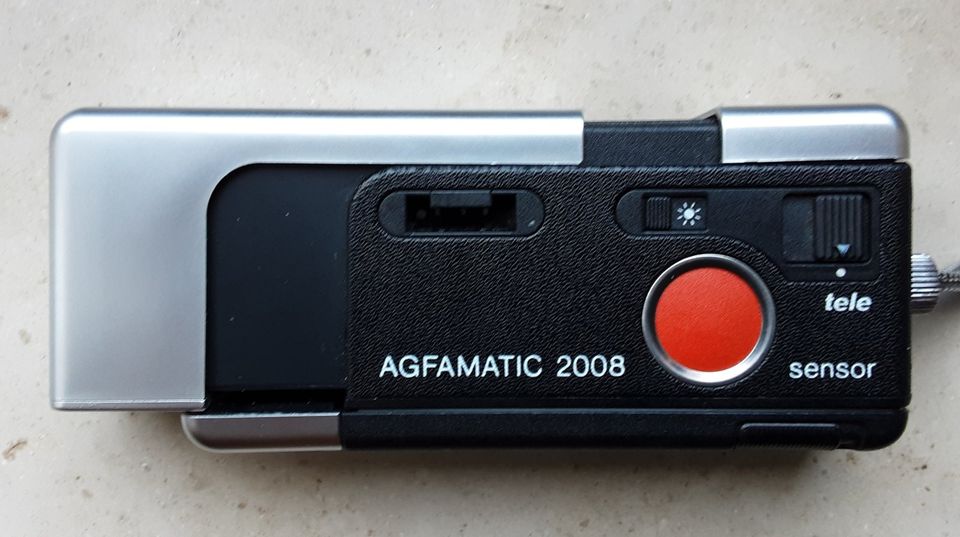 AGFAMATIC 2008 pocket Kamera mit pocketLUX 234 Blitz, Agfa, Retro in Poing