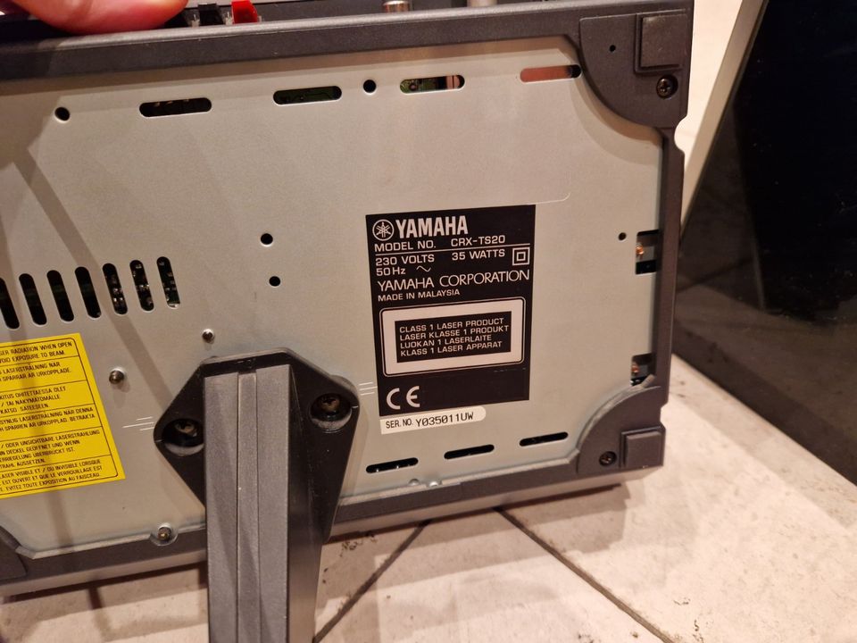 Yamaha Stereoanlage CRX-TS20 mit 2 Lautsprechern in Wachenroth