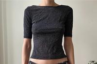 Vero Moda Glitzer Crop Top Gr. S Berlin - Steglitz Vorschau