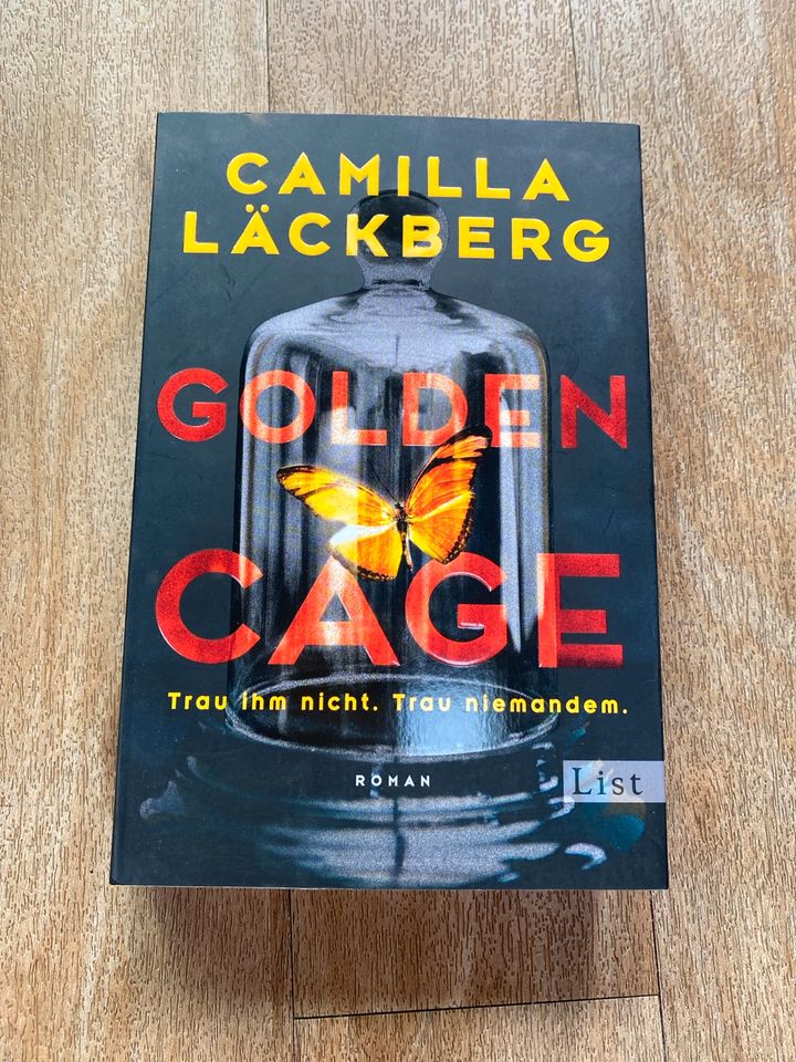 Camilla Läckberg Golden Cage Buch Thriller Krimi in Hamburg